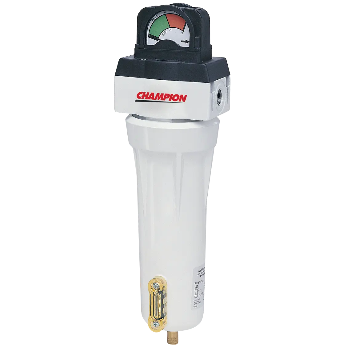Champion CFL Series Grade C particulate inline air filter