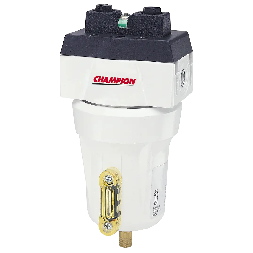 Champion CFL Series inline filter dimensional view