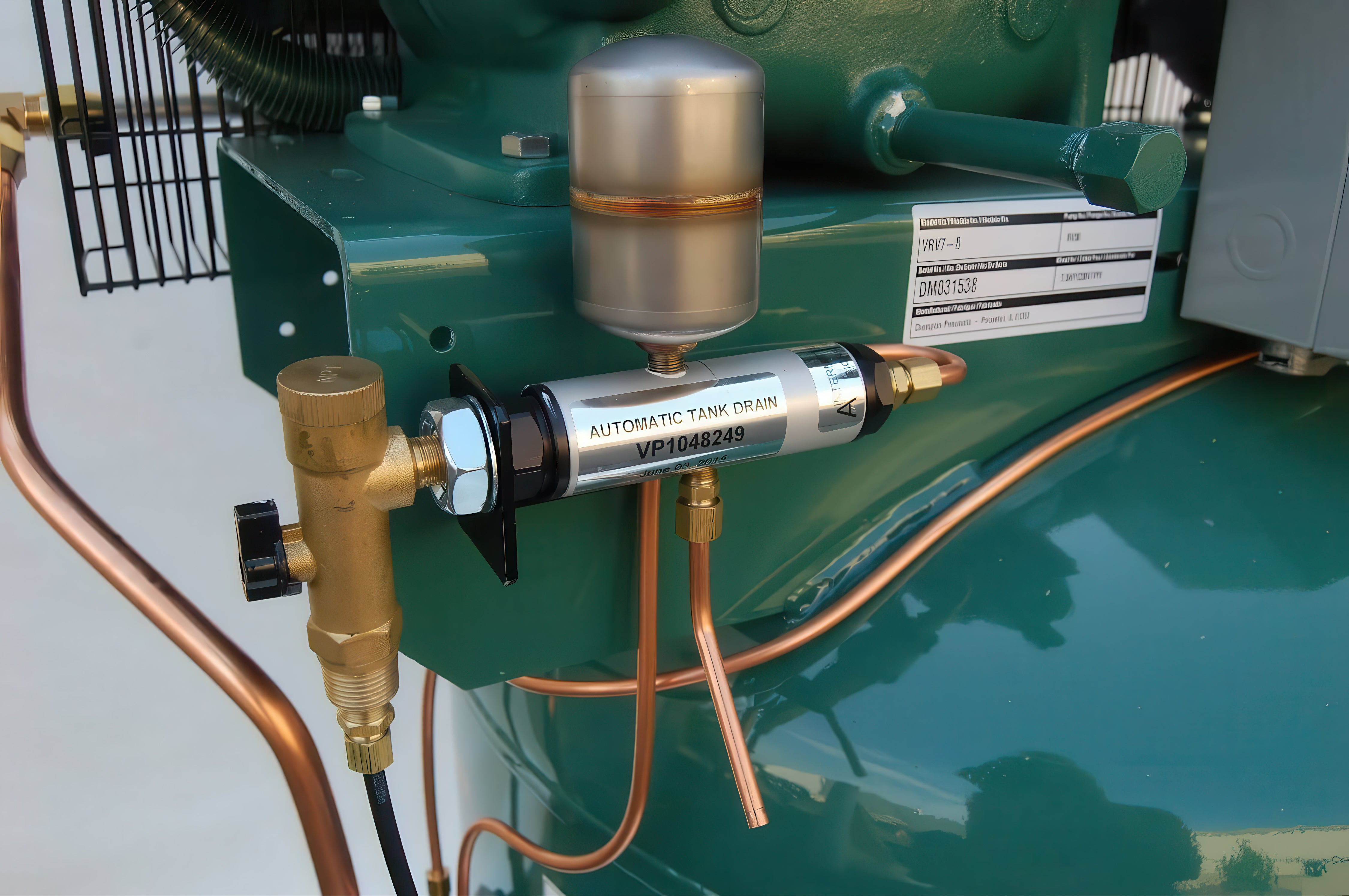 Champion 5 HP RV Series Splash Lubricated Electric Stationary Reciprocating Air Compressor