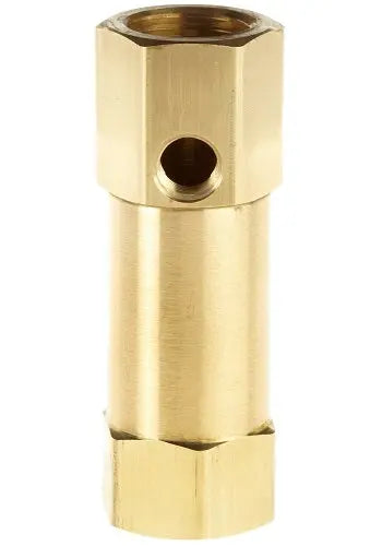 Conrader CLC14 brass control line check valve, 1/4 inch NPT