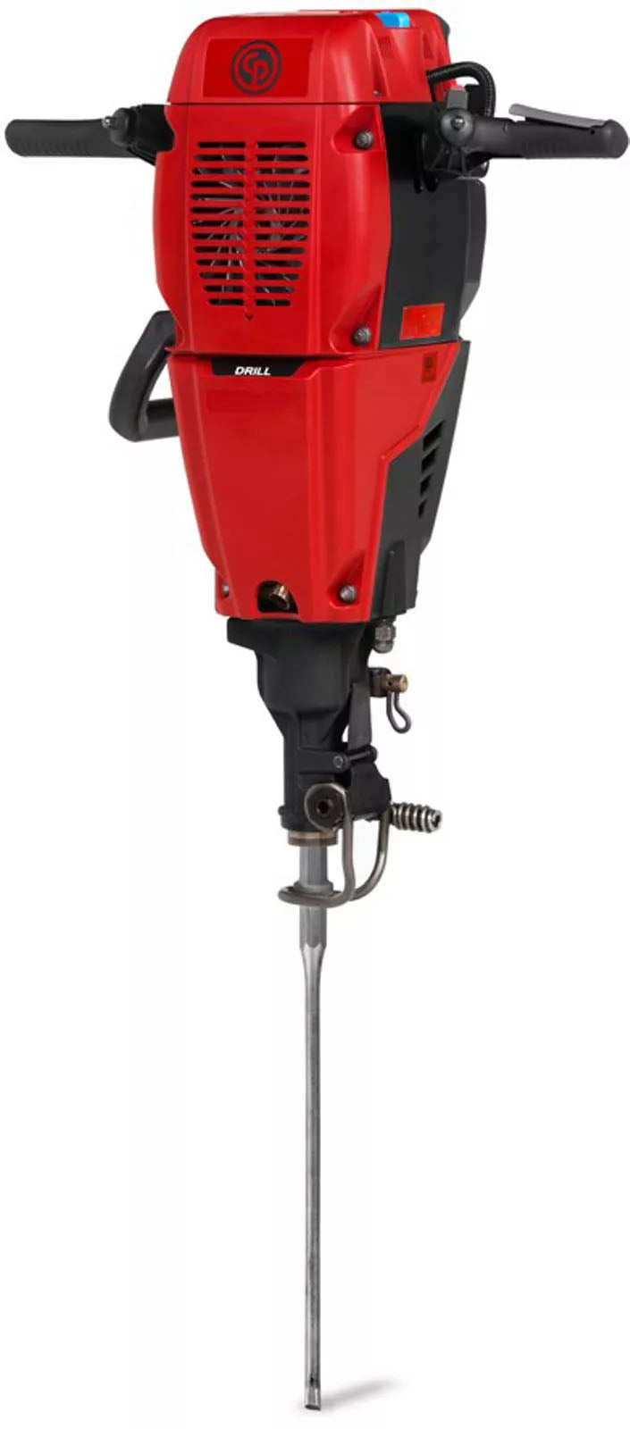 Chicago Pneumatic Red Hawk Drill 7/8” X 4-1/4” Gas 2 Stroke Motor Drill/Breaker Combination