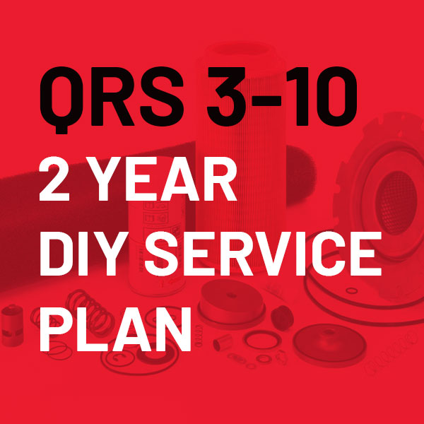 DIY Service Plan for Chicago Pneumatic QRS 3-10 (2 Years)