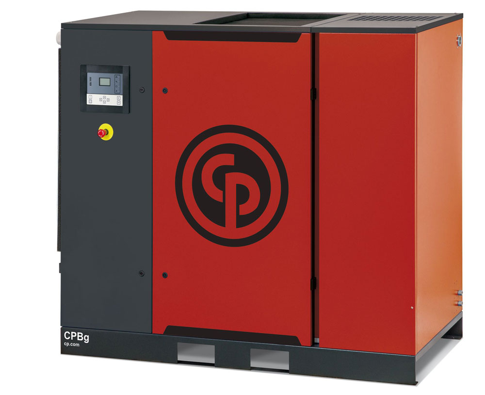 CPBg Gear Driven Rotary Screw Air Compressor By Chicago Pneumatic