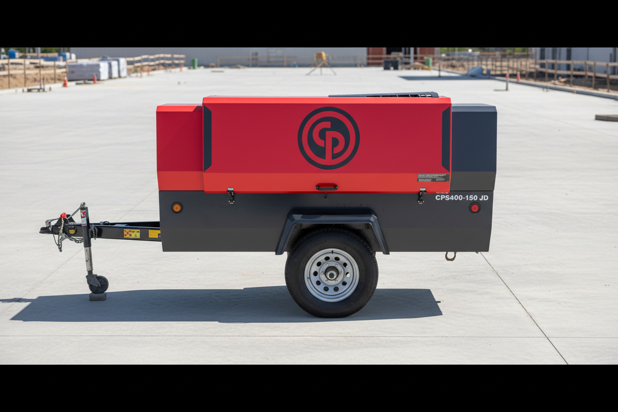 Chicago Pneumatic CPS 400-150 KoD Towable Rotary Screw Air Compressor