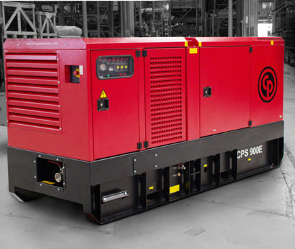 CPS Skid Mounted Electric Air Compressor by Chicago Pnuematic