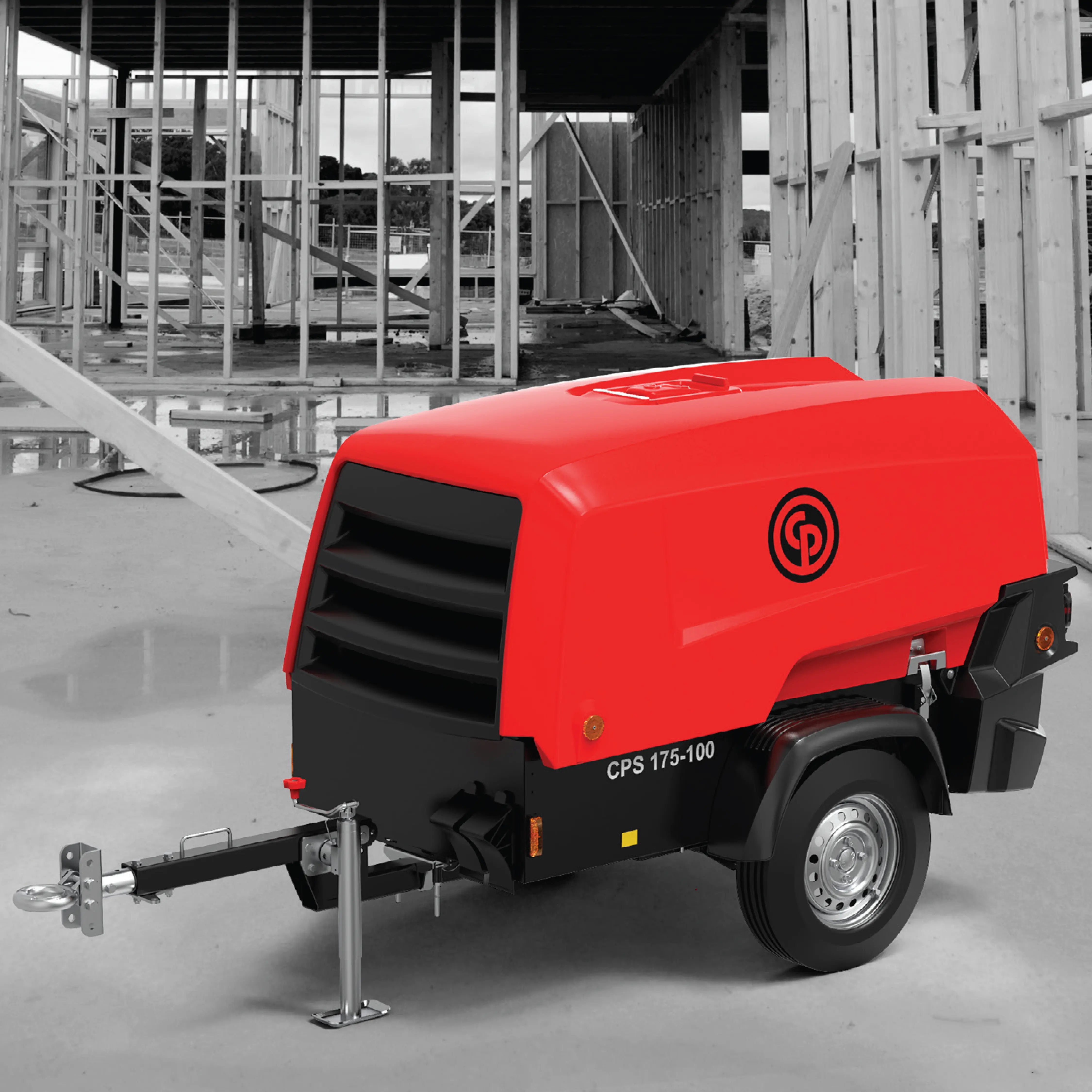 CPS 175-100 Towable Rotary Screw Air Compressor