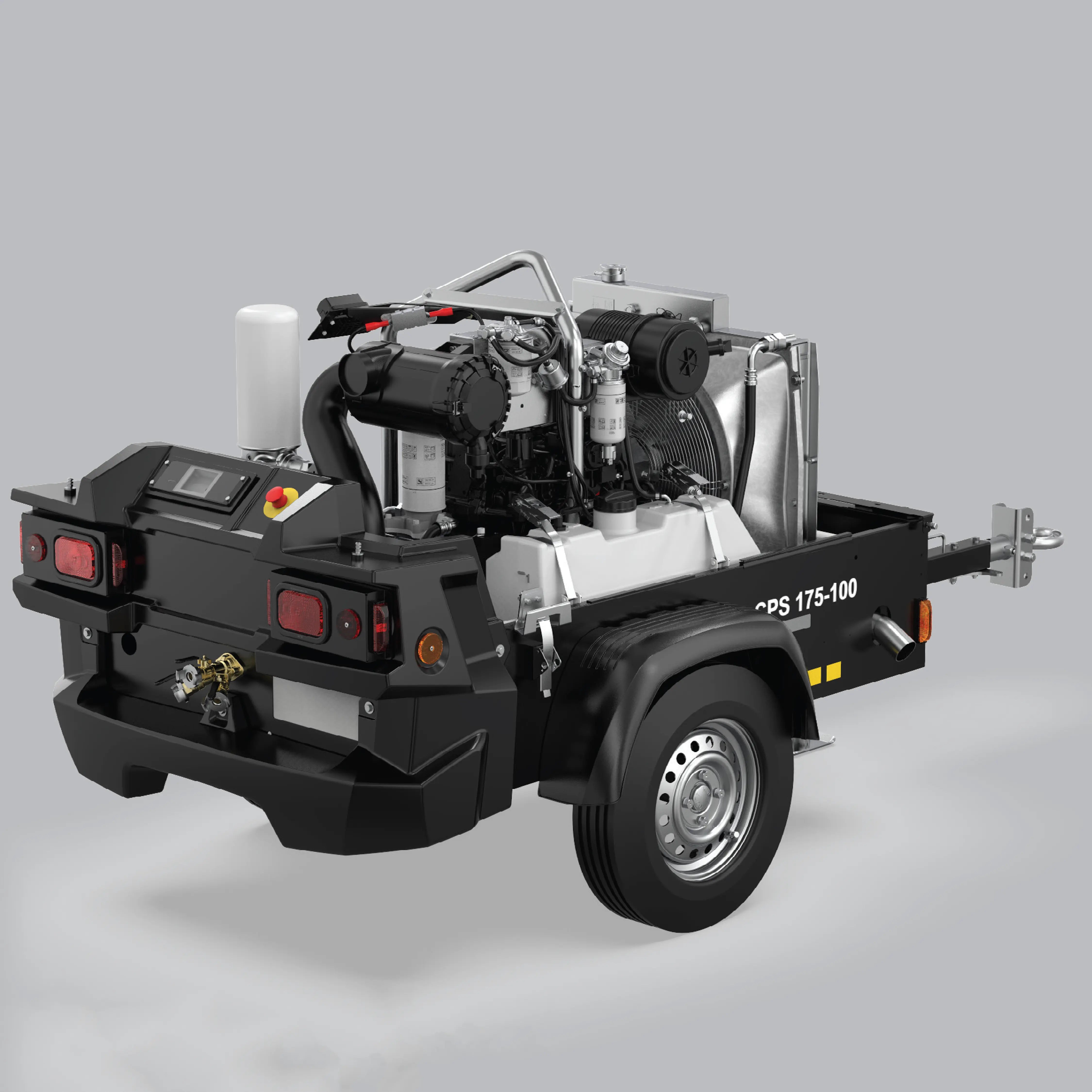 CPS 175-100 Towable Rotary Screw Air Compressor