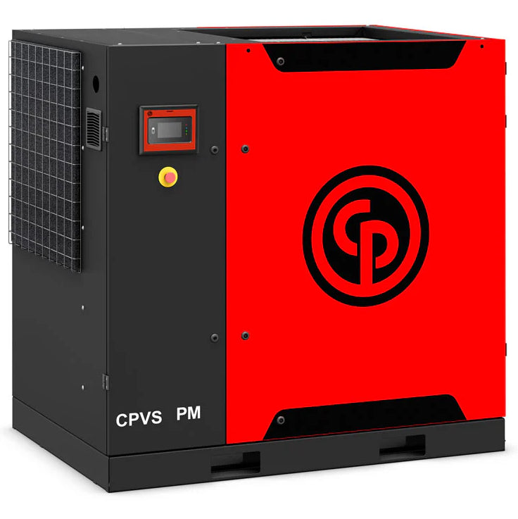 CPV VS PM Variable Speed Rotary Screw Permanent Magnet Motor Air Compressor By Chicago Pneumatic