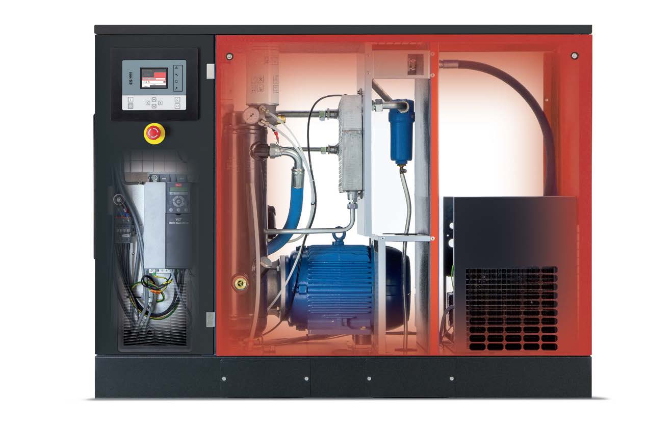 CPVSd Variable Speed Rotary Screw Air Compressor By Chicago Pneumatic