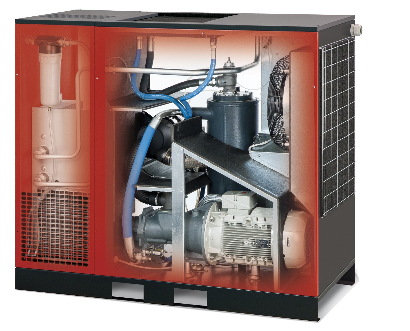 CPVSd Variable Speed Rotary Screw Air Compressor By Chicago Pneumatic