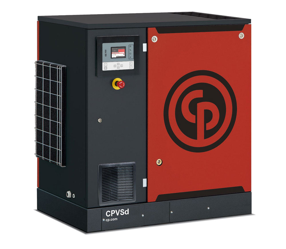 CPVSd Variable Speed Rotary Screw Air Compressor By Chicago Pneumatic
