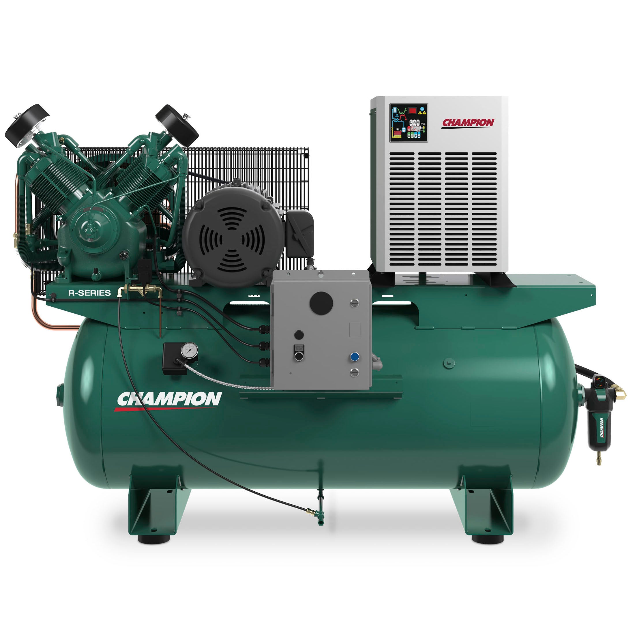 Champion R-Series Horizontal Simplex Piston Air Compressor