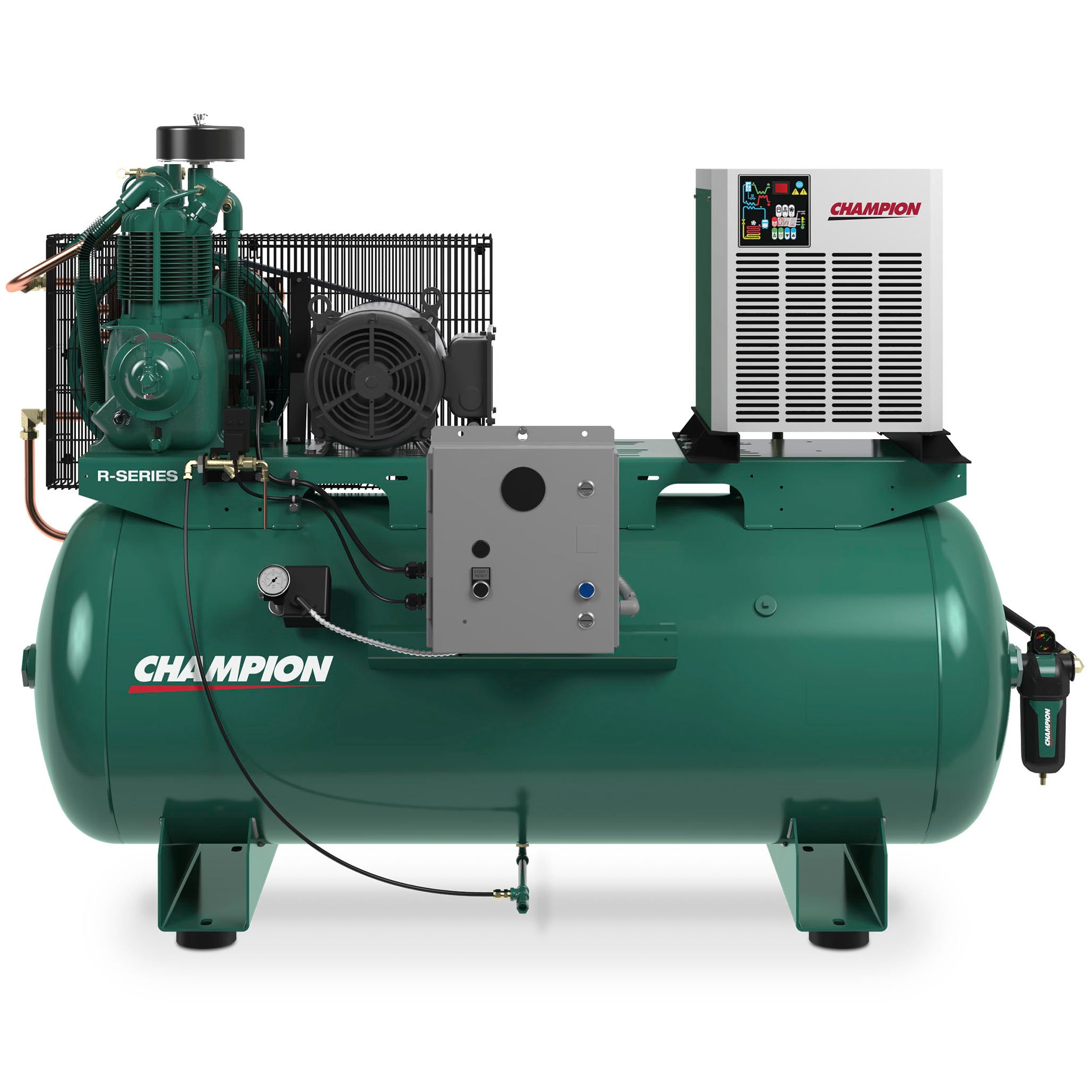 Champion R-Series Horizontal Simplex Piston Air Compressor