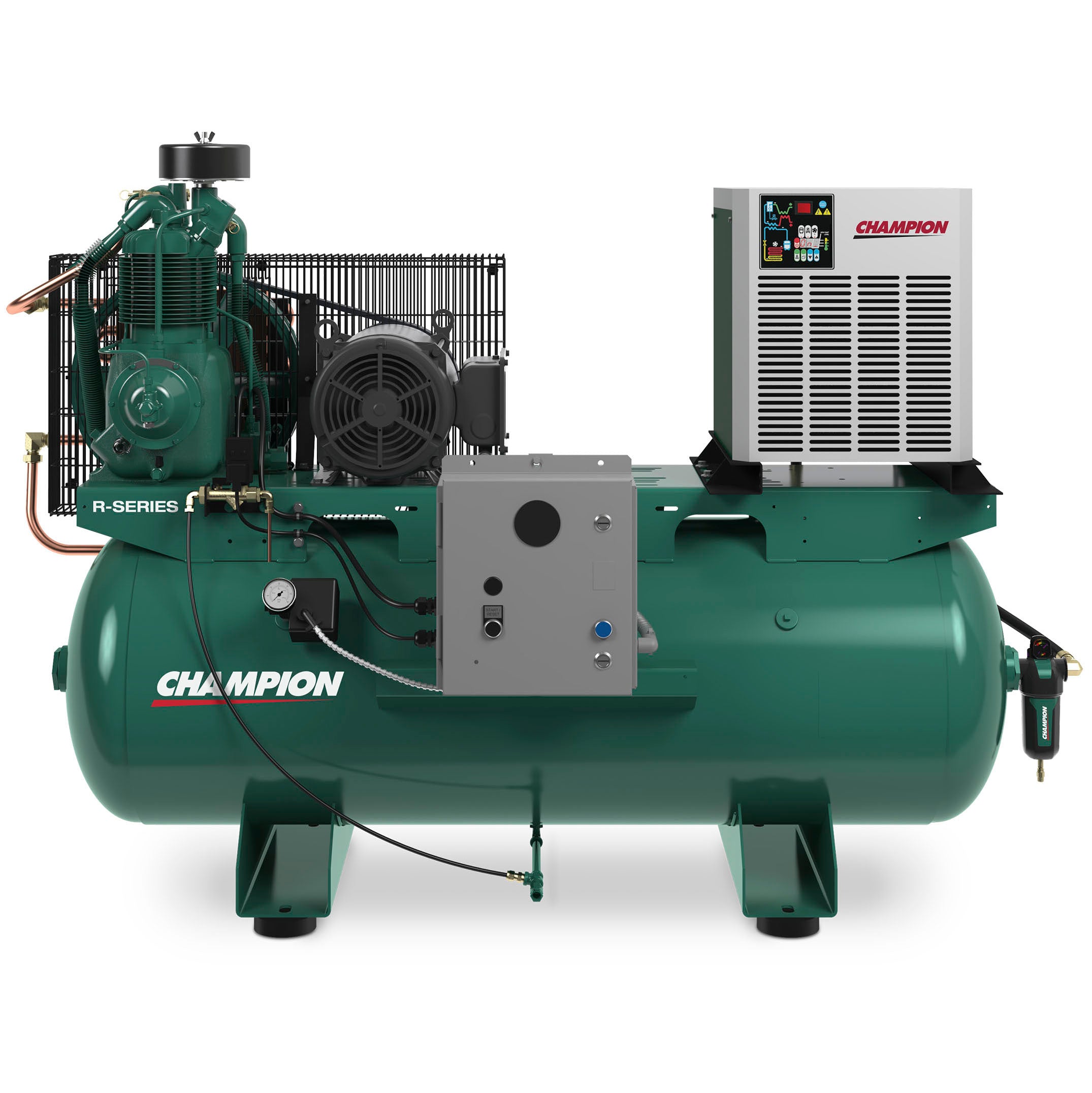 Champion R-Series Horizontal Simplex Piston Air Compressor