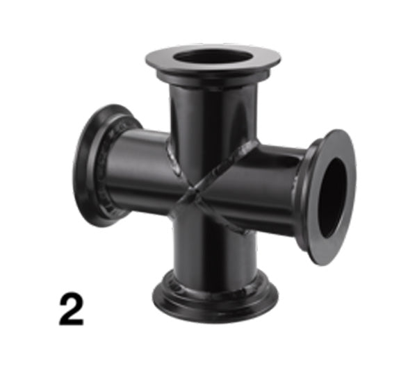 Aluminum Cross Connection by Prevost (Four-Way Tee)