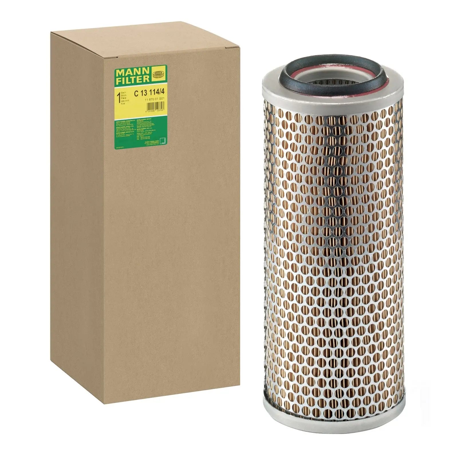 MANN C 13 114/4 paper air filter element