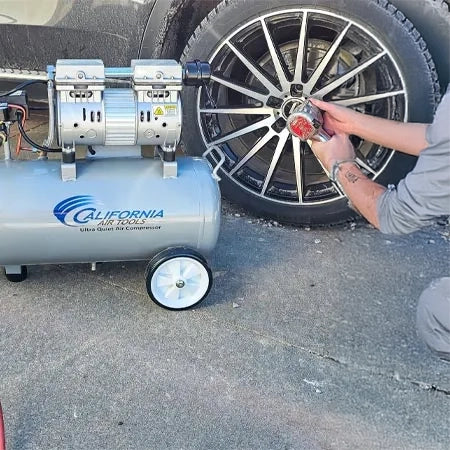 California Air Tools 1.0 Hp, 8.0 Gal. Steel Tank Ultra Quiet & Oil-Free Air Compressor