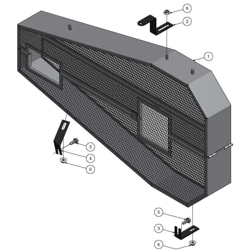 Belt Guard - Engine Driven (Guard Only - No Brackets) - 304CAE120 ...