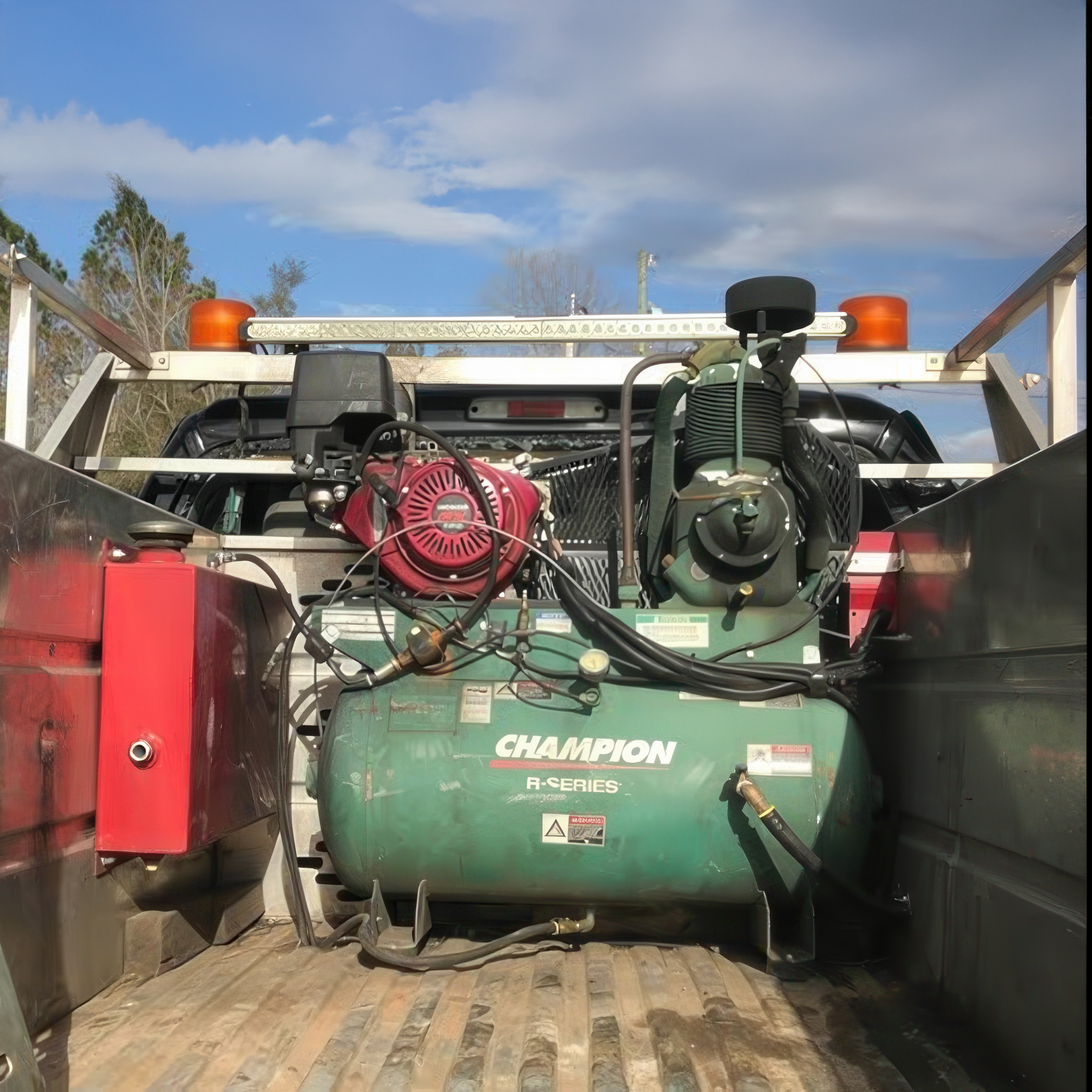 Engine Driven Reciprocating Compressor by Champion