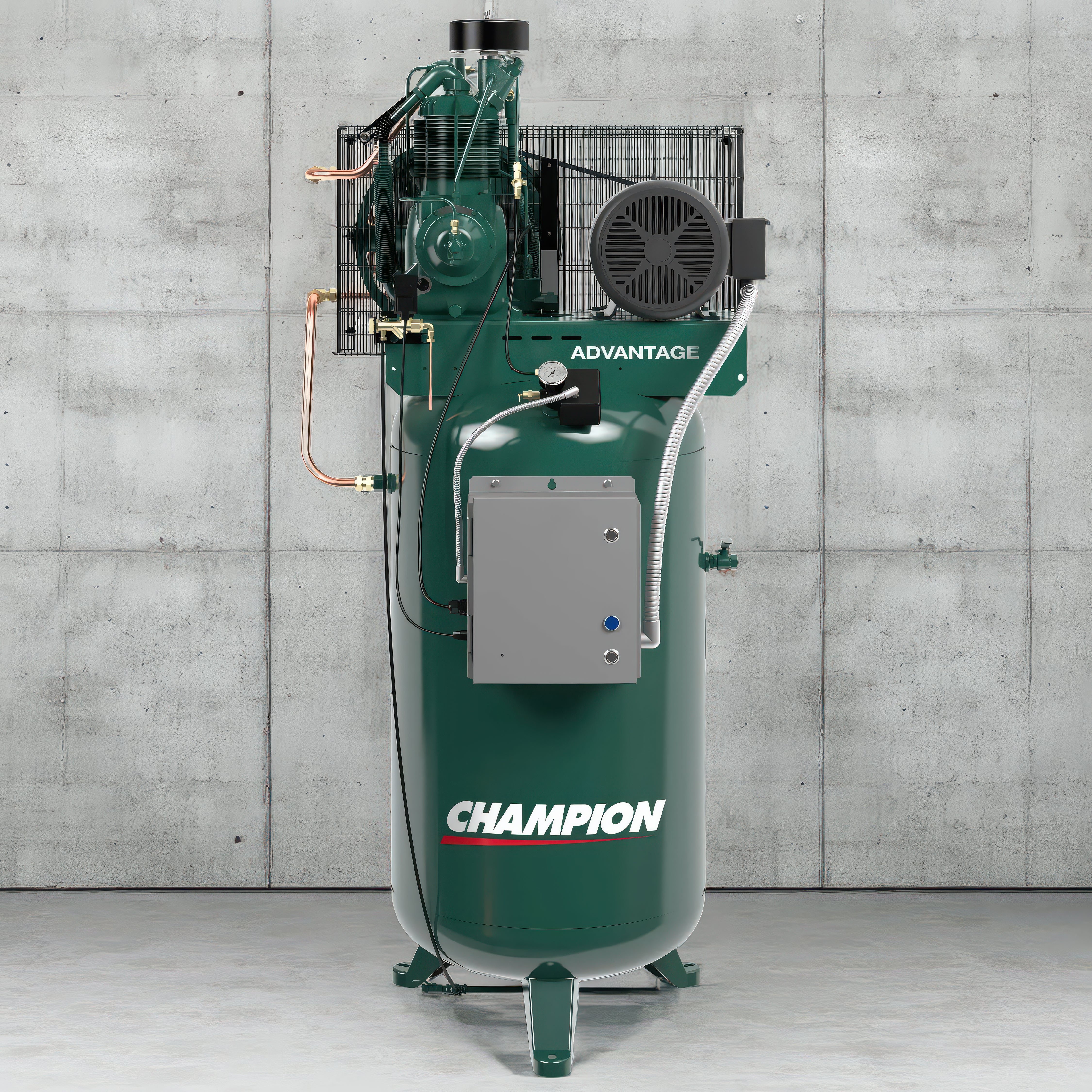 Champion ADVANTAGE Series Two Stage Simplex Piston Air Compressor