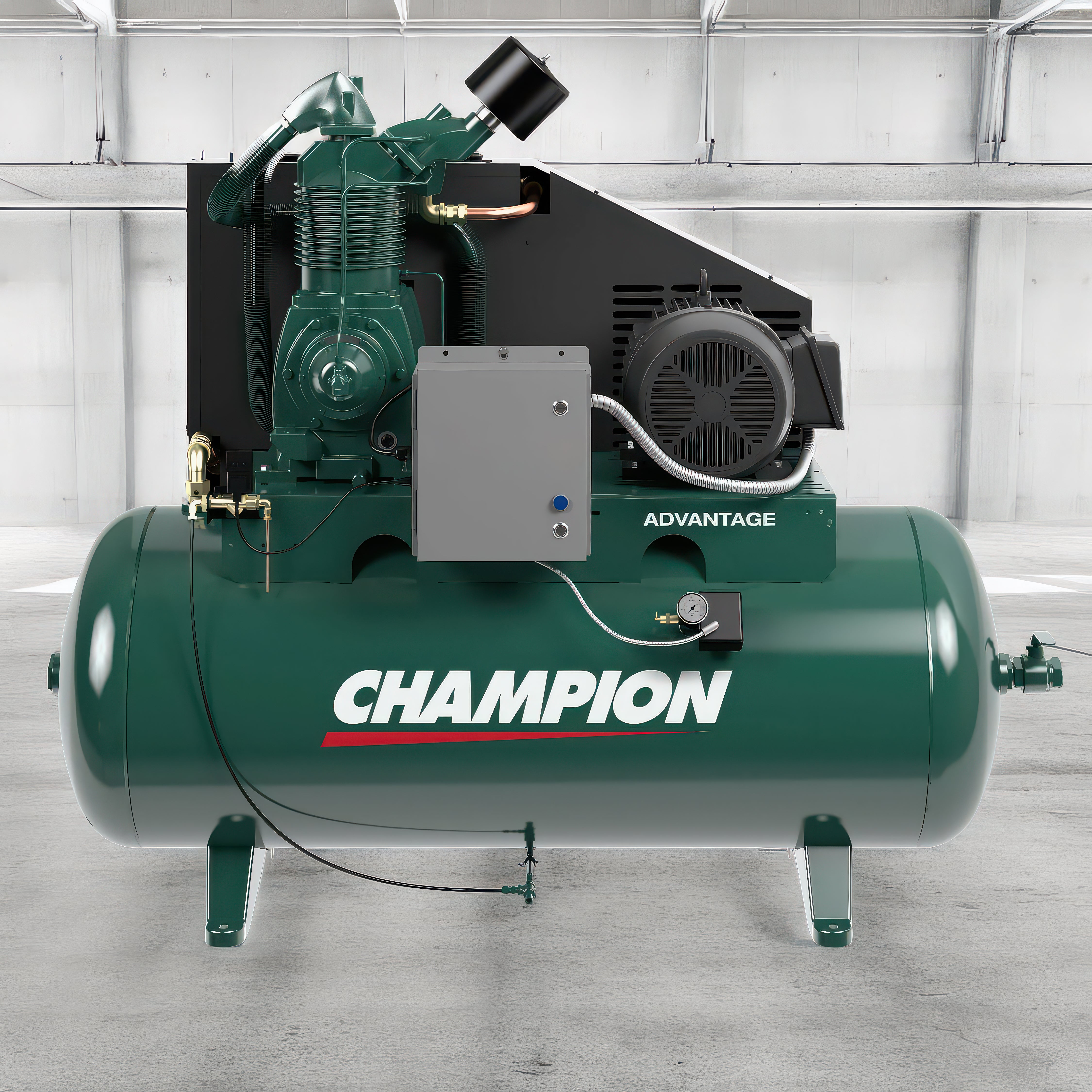Champion ADVANTAGE Series Two Stage Simplex Piston Air Compressor