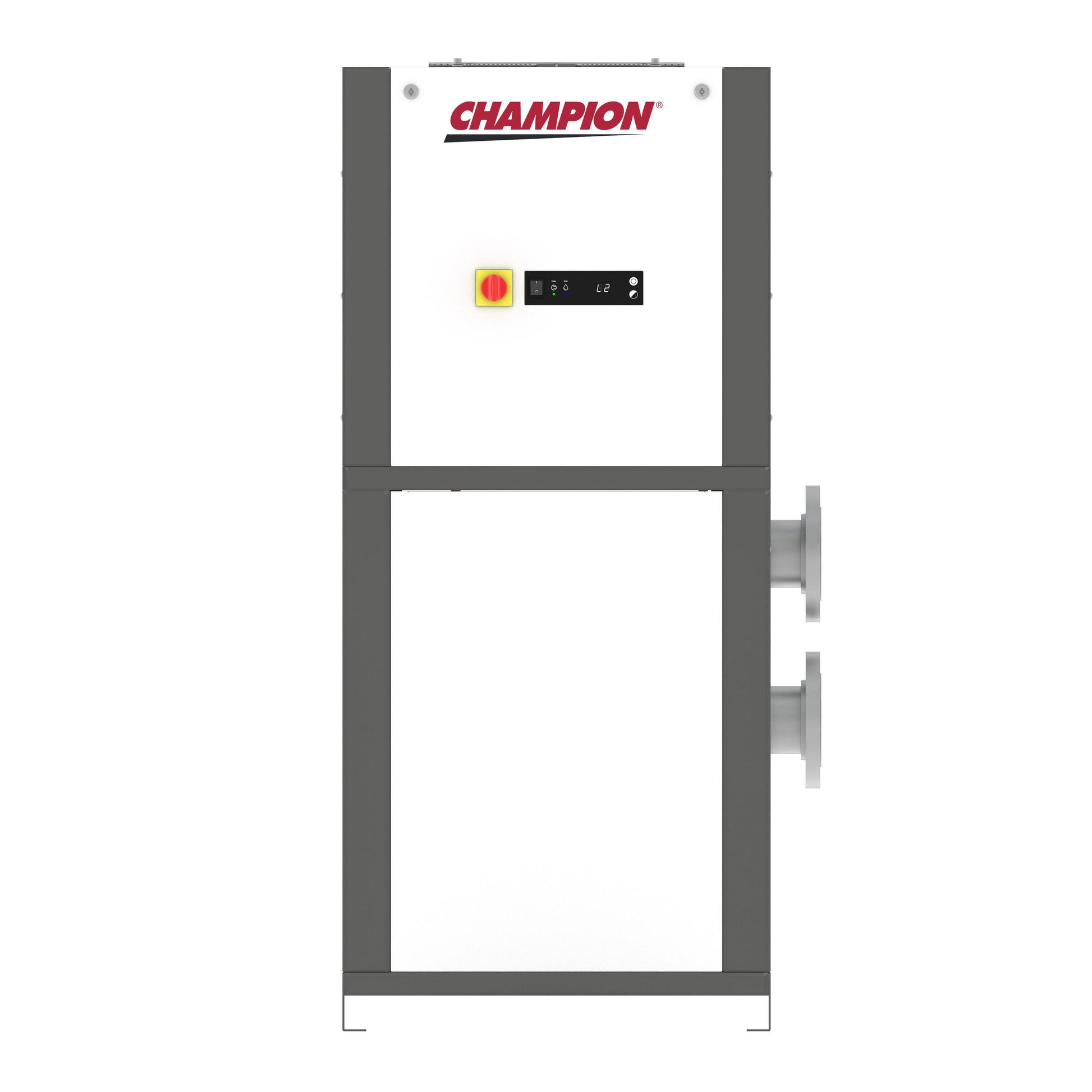 Champion CGDA non-cycling refrigerated air dryer with filter package 1200 SCFM - front view