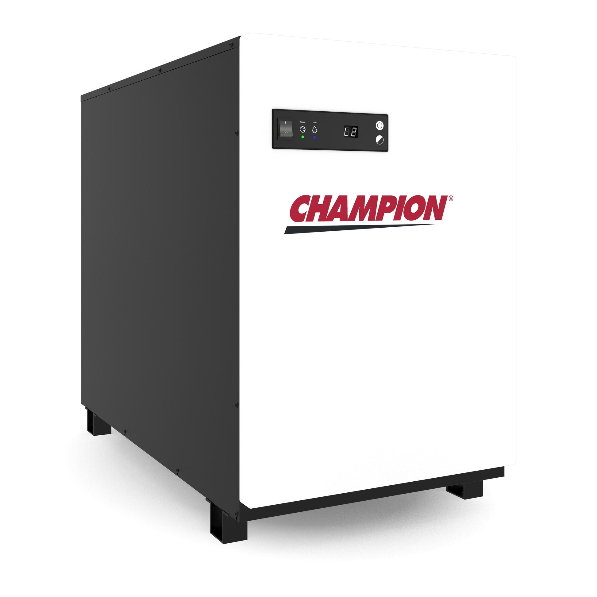Champion CGDA non-cycling refrigerated air dryer 200-500 SCFM - angle view