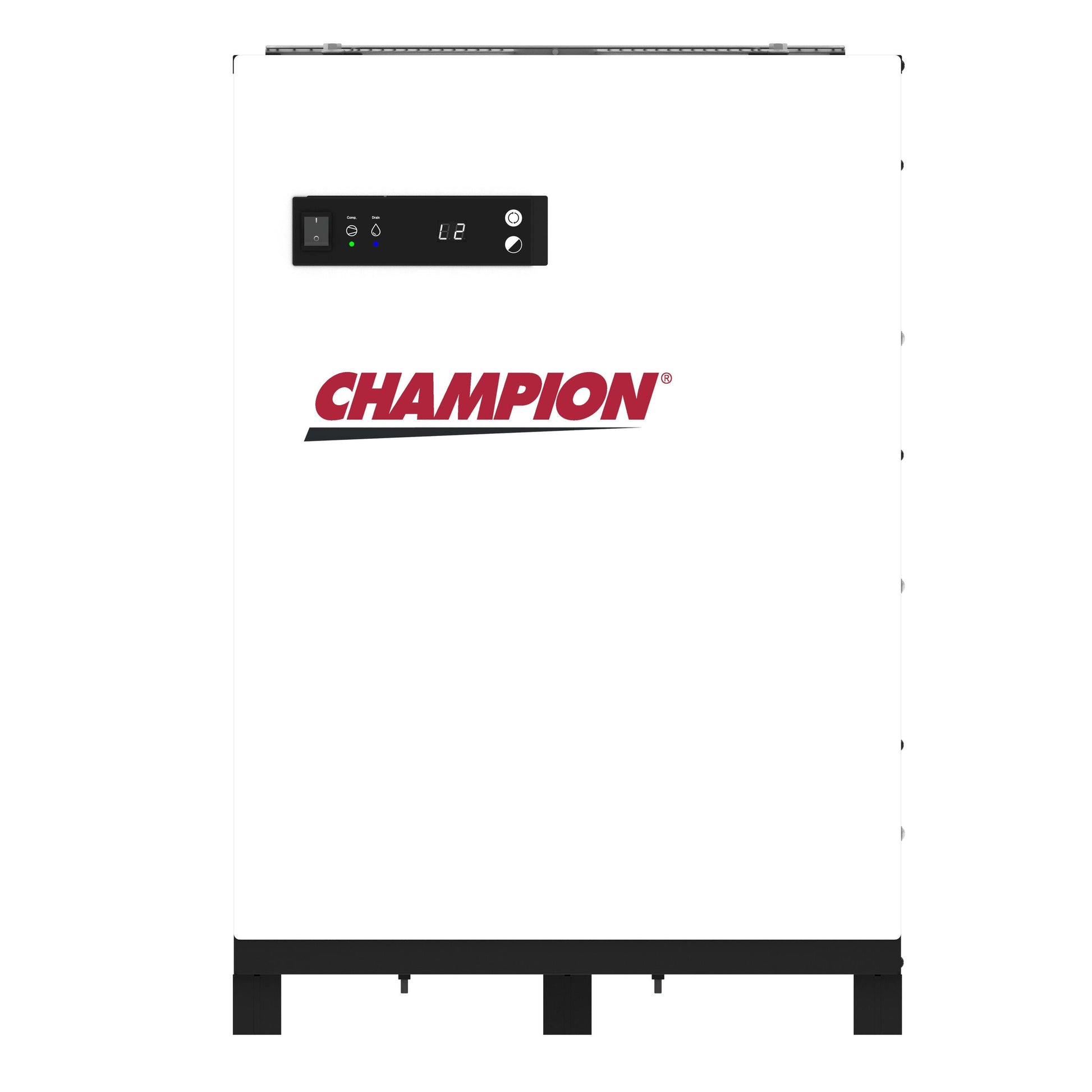 Champion CGDA non-cycling refrigerated air dryer with filter package 600-1000 SCFM - front view