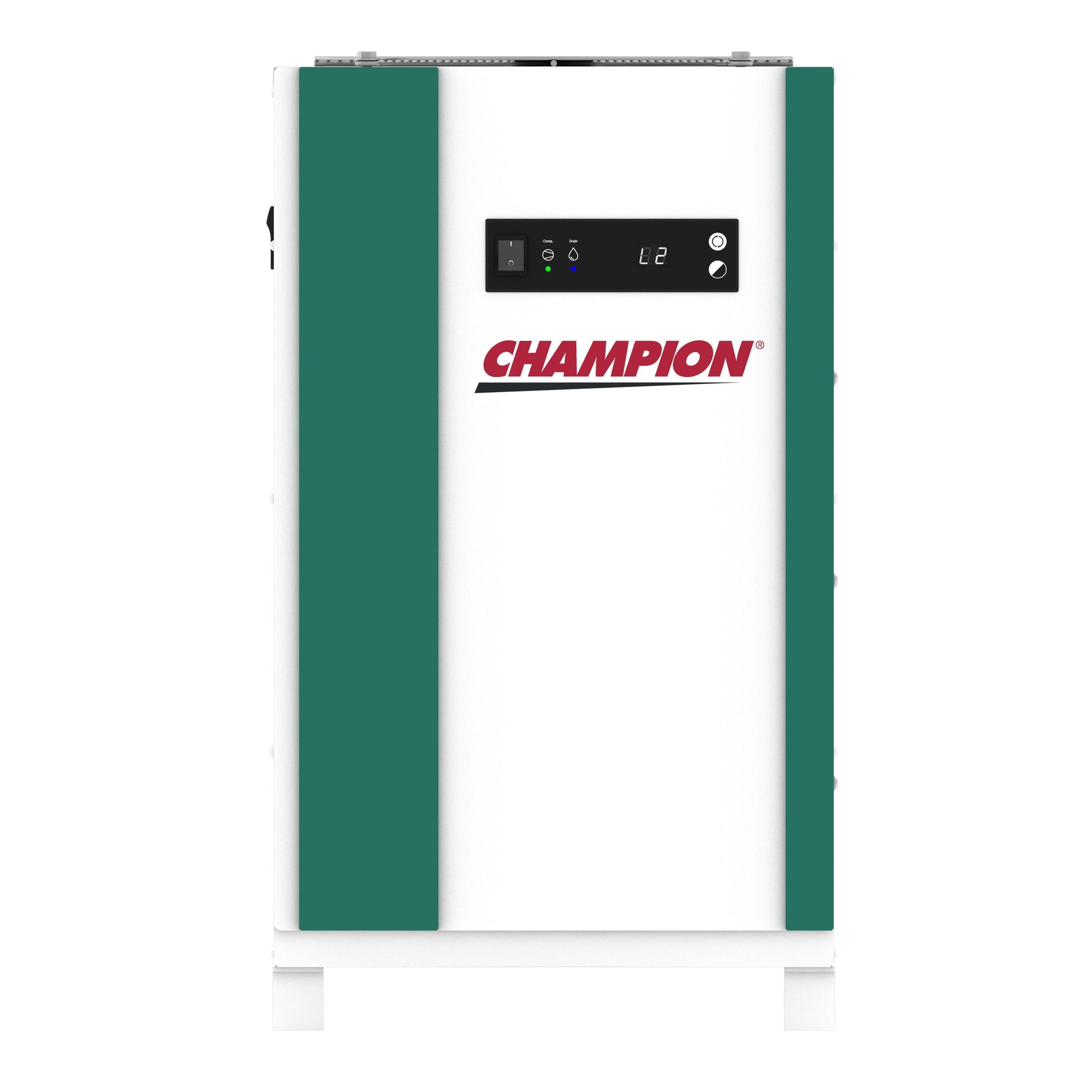 Champion CRPCA water-cooled cycling refrigerated air dryer with filter package - front view
