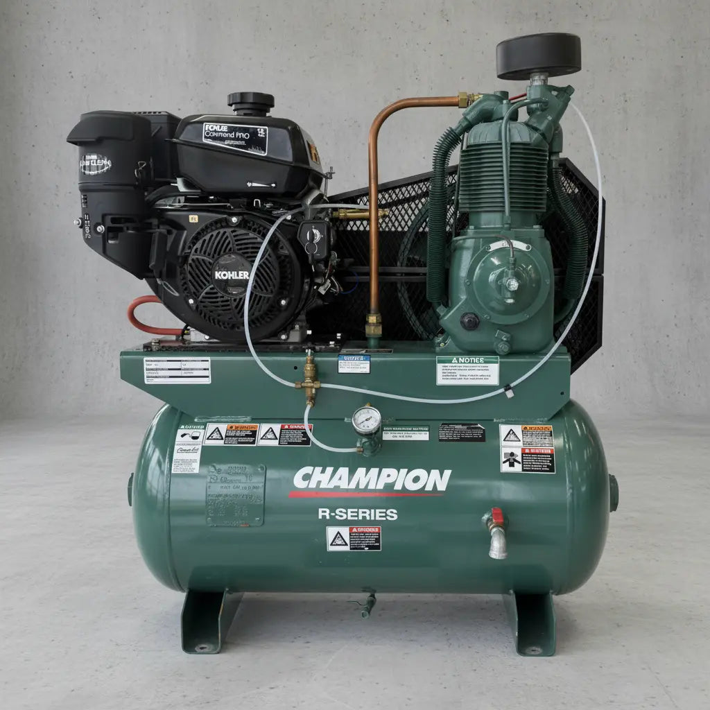 Champ R Champion R-Series Engine-Driven Piston Air Compressor – Warthog Air ...