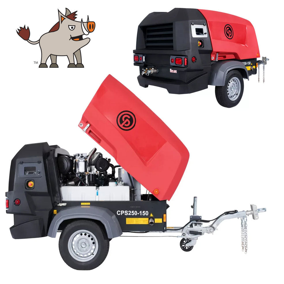 CPS 250 KD8 T4F Towable Air Compressor