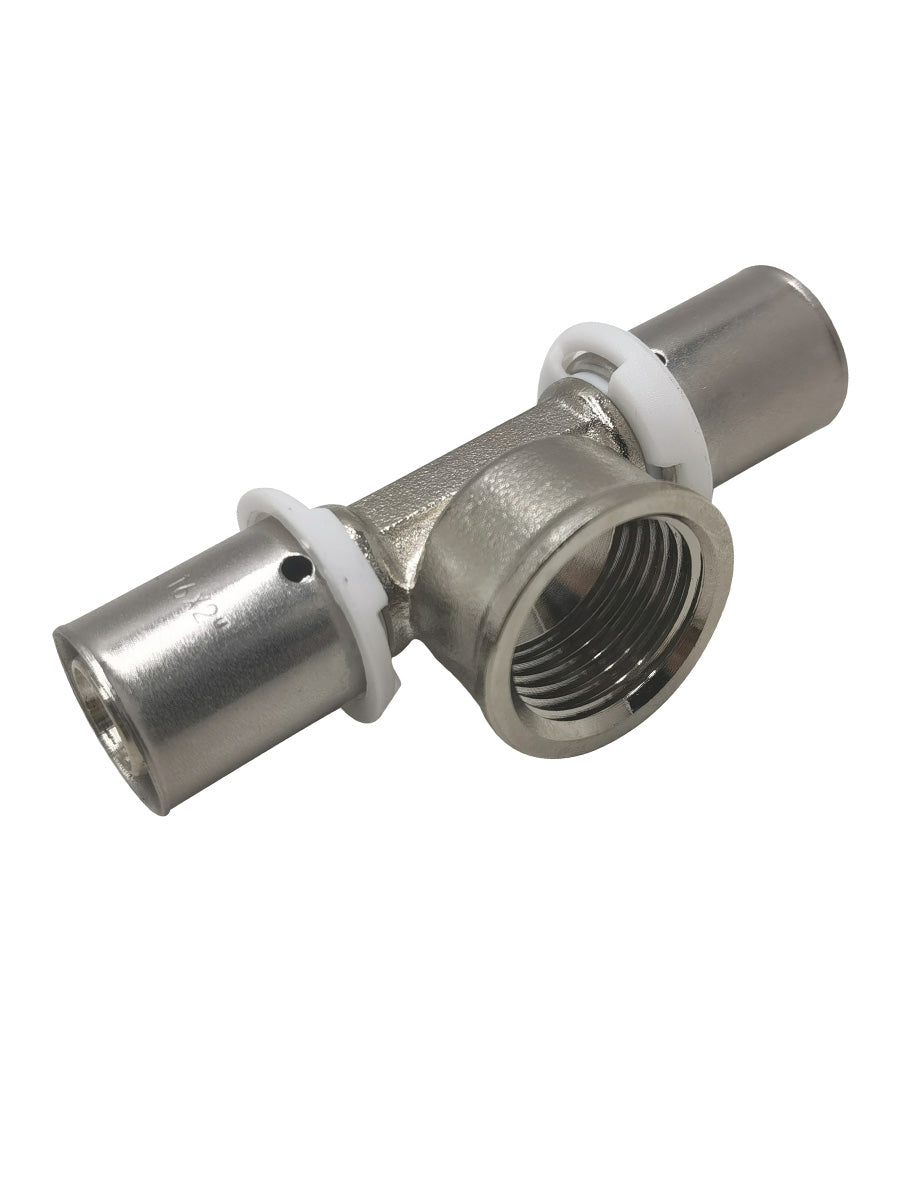 RapidAir MaxLine 2 inch reducing tee drop 2 inch tube x 1 inch FNPT