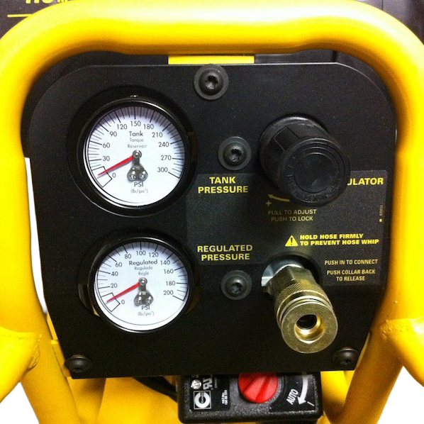 Dewalt D55168 Portable 1.9 Hp 200 PSI Oil Free 15 Gal Air Compressor