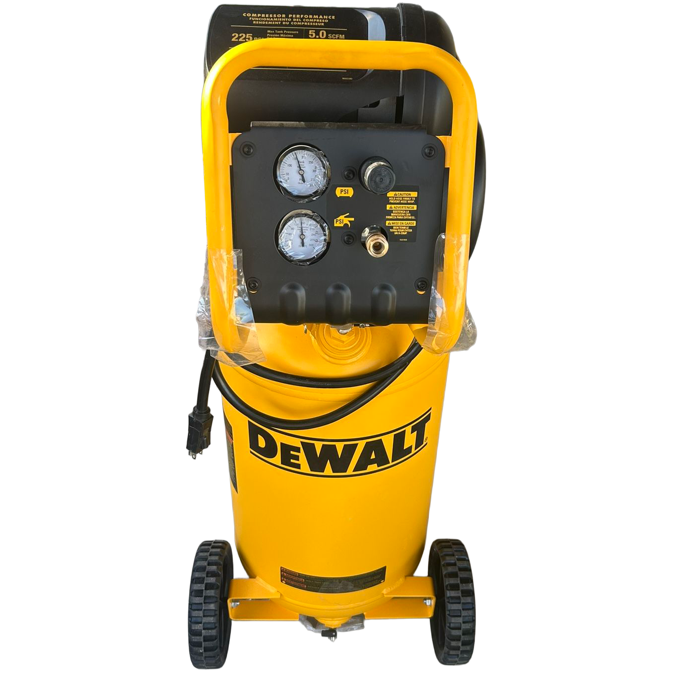 Dewalt D55168 Portable 1.9 Hp 200 PSI Oil Free 15 Gal Air Compressor