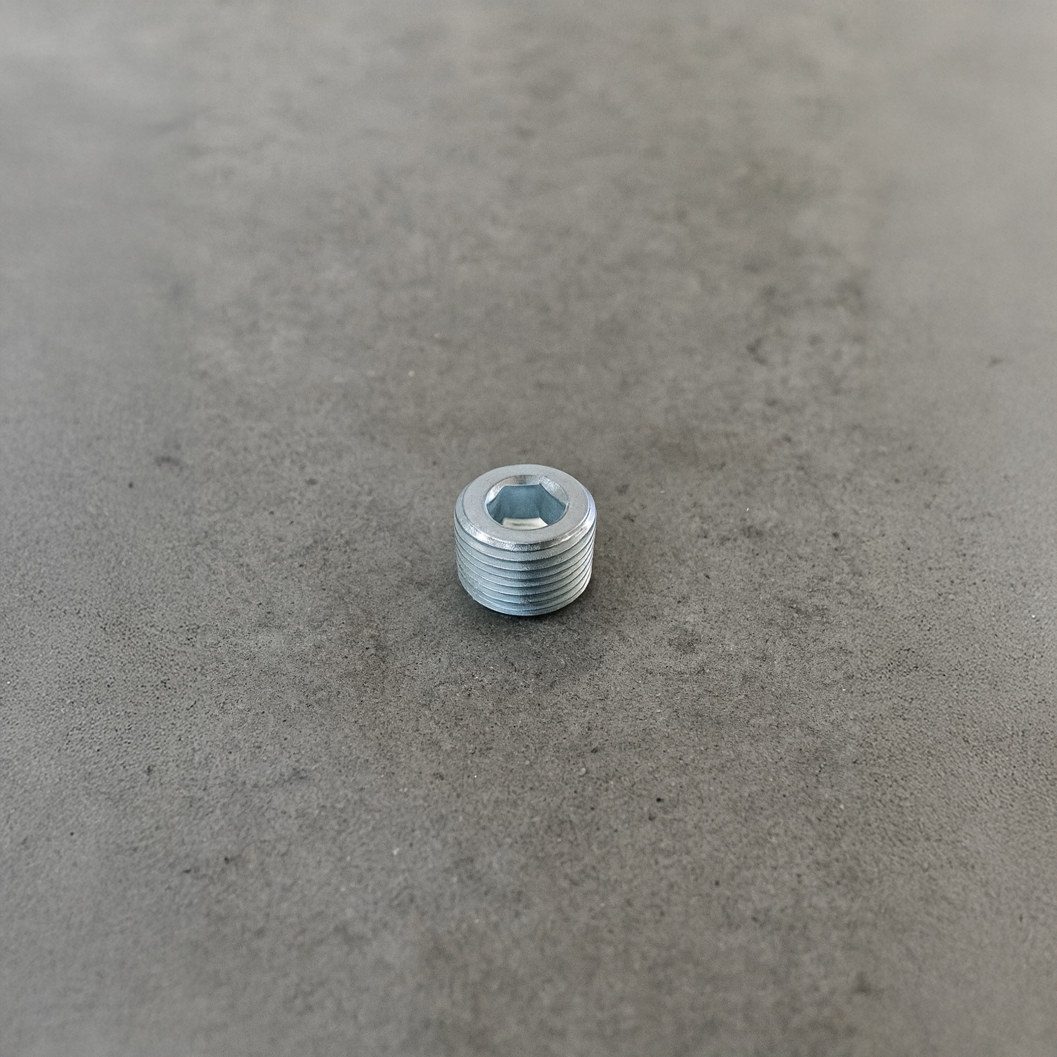 Air System Products Plug, 1/2"NPT, SH, ZP (DD2P-PLUG)