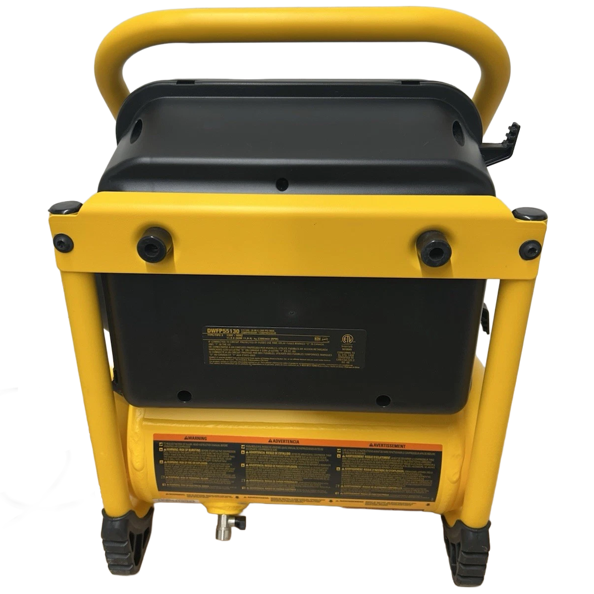 Dewalt DWFP55130 Portable 2.5 Gal 1.1 HP Oil-Free Air Compressor