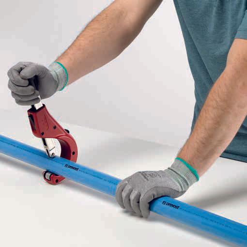 Aluminum Blue Pipe for Compressed Air by Prevost (10 to 18ft)