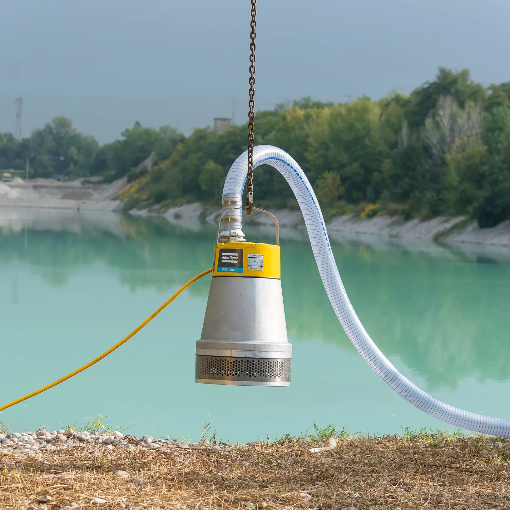 Submersible Pump - WEDA D80H 460V YSERSOFT60HZCSA 4"NPT by Atlas Copco