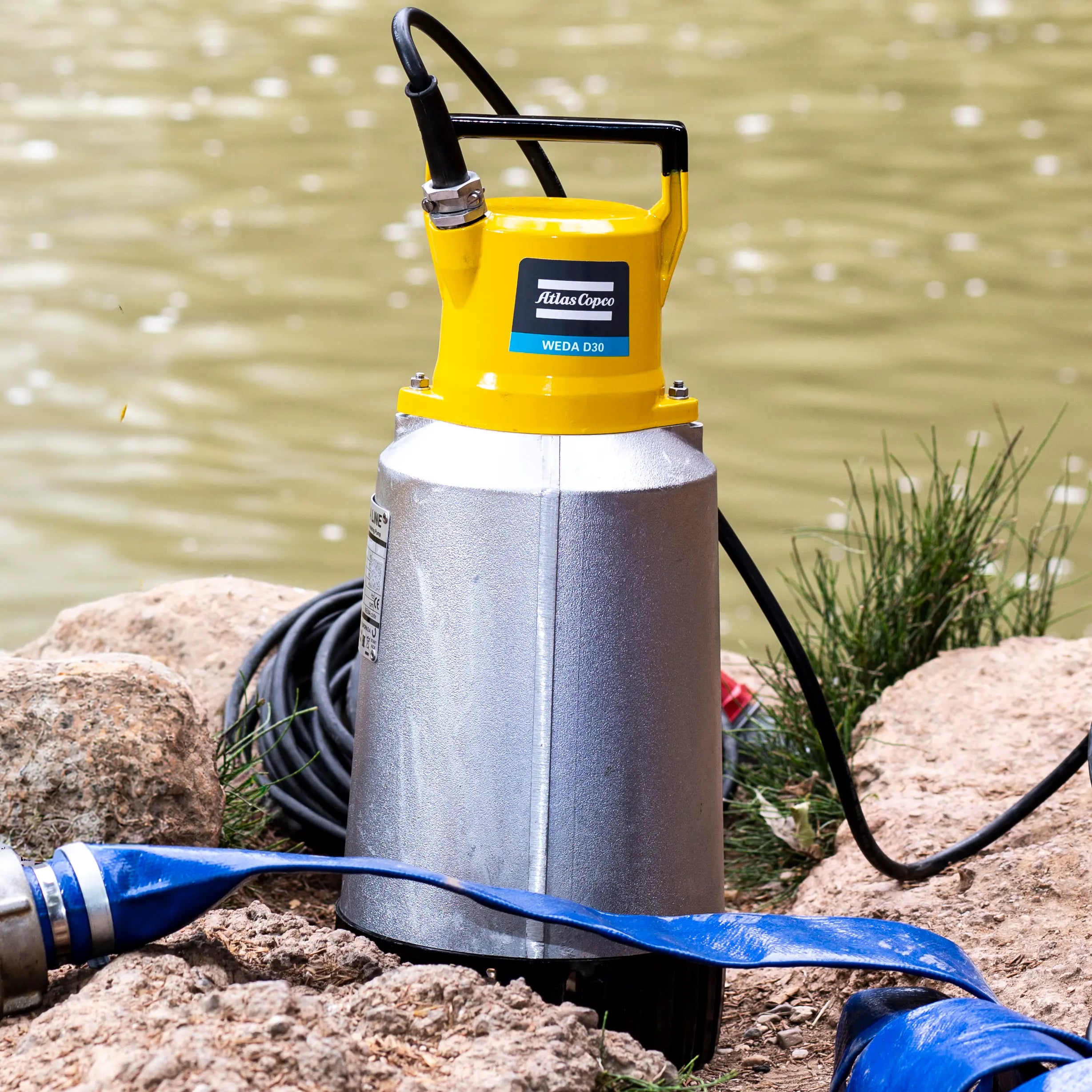 Submersible Pump - WEDA D30L 460V YSER 60HZ CSA 3"NPT by Atlas Copco