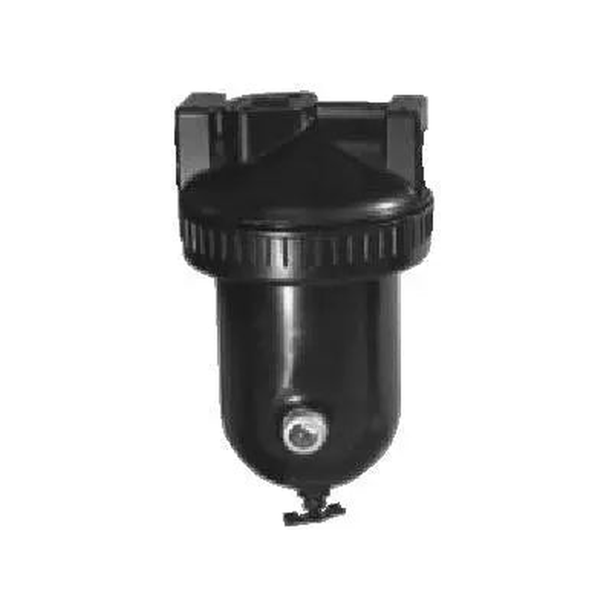 Arrow Pneumatics F358HF High-Flow Particulate Filter — 1-1/2" NPT, 550 CFM, 40 Micron