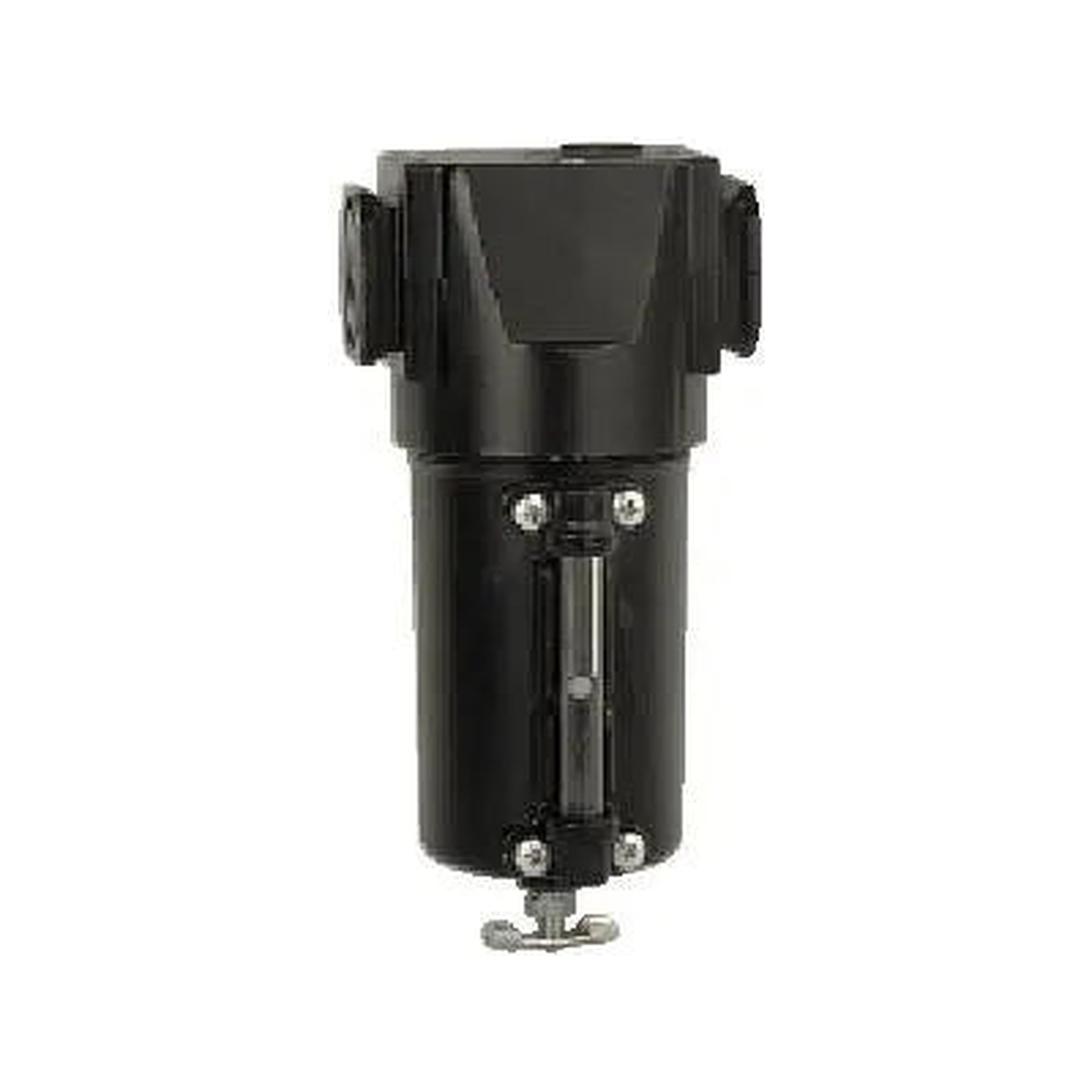 Arrow Pneumatics 1/2" MidFlow Particulate Filter — 40 Micron, Metal Bowl, 165 SCFM