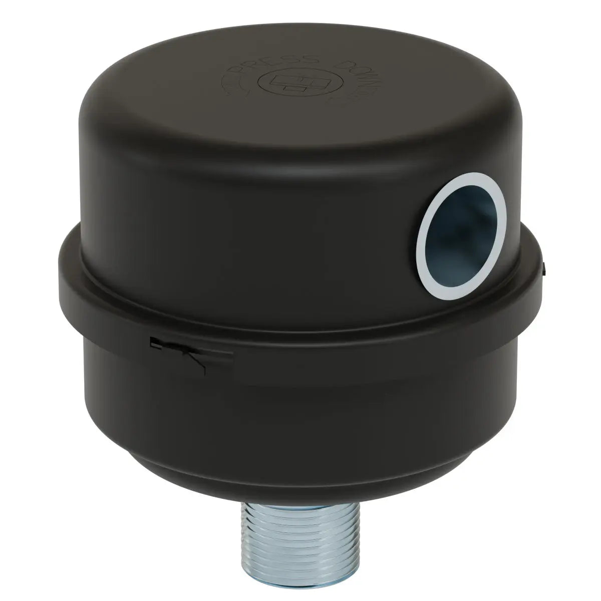 Solberg FS-11 Series mini steel inlet filter silencer with weatherhood and polyester element