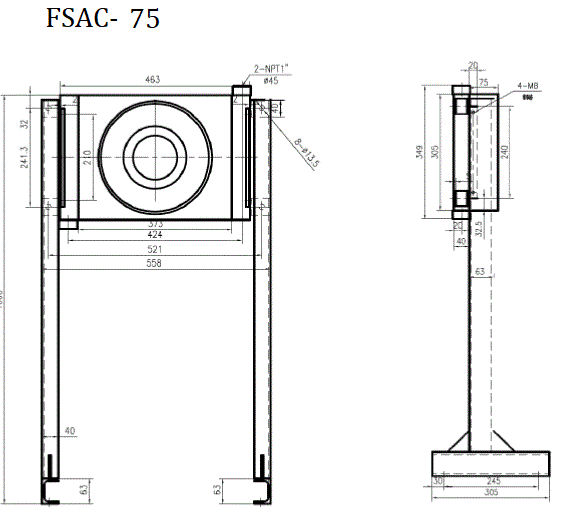 115v Single Phase Freestanding Aftercoolers