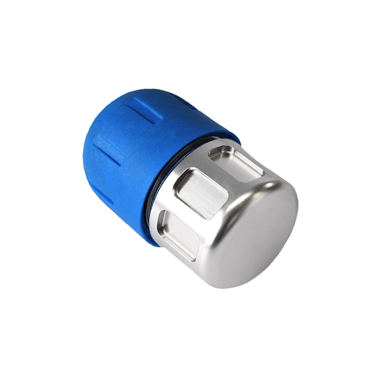 RapidAir FastPipe aluminum compressed air pipe end cap