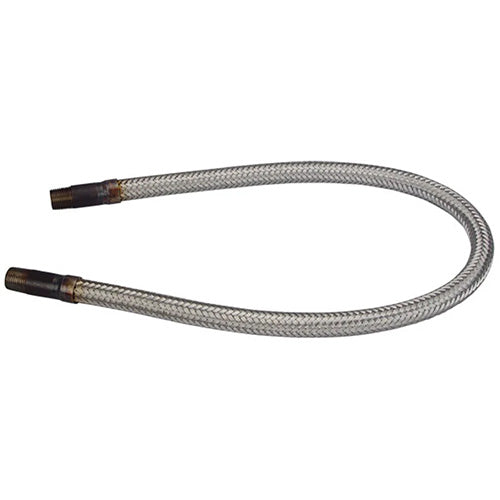 FLEXIBLE METAL HOSE WITH MACHINED BEVELED HEX ENDS 1 1/4"