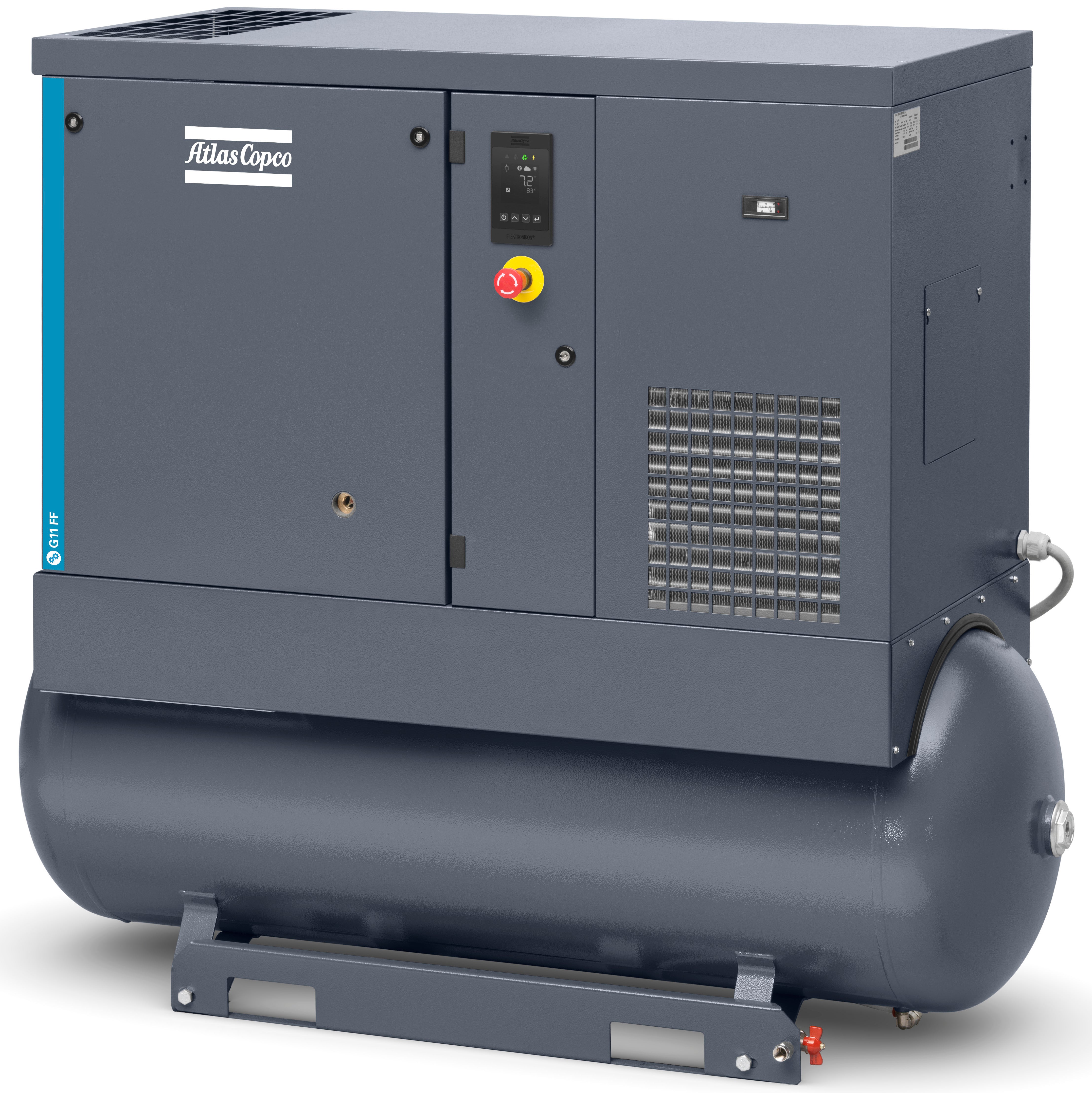 G7L-15 Series Rotary Screw Air Compressor By Atlas Copco