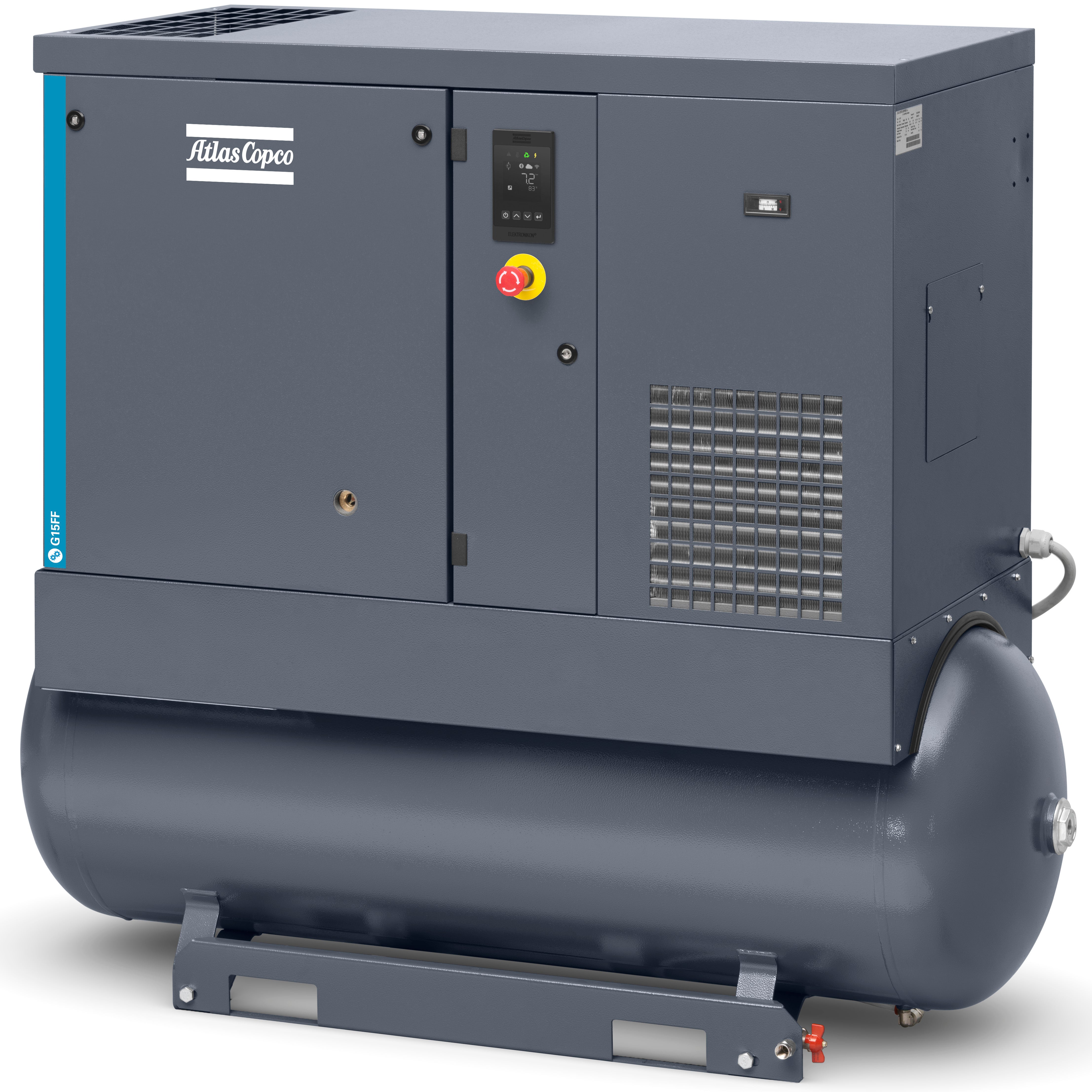 G7L-15 Series Rotary Screw Air Compressor By Atlas Copco