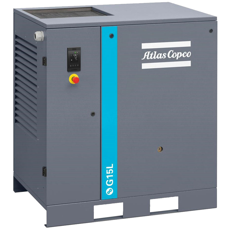 G15L-22 Series Rotary Screw Air Compressor By Atlas Copco