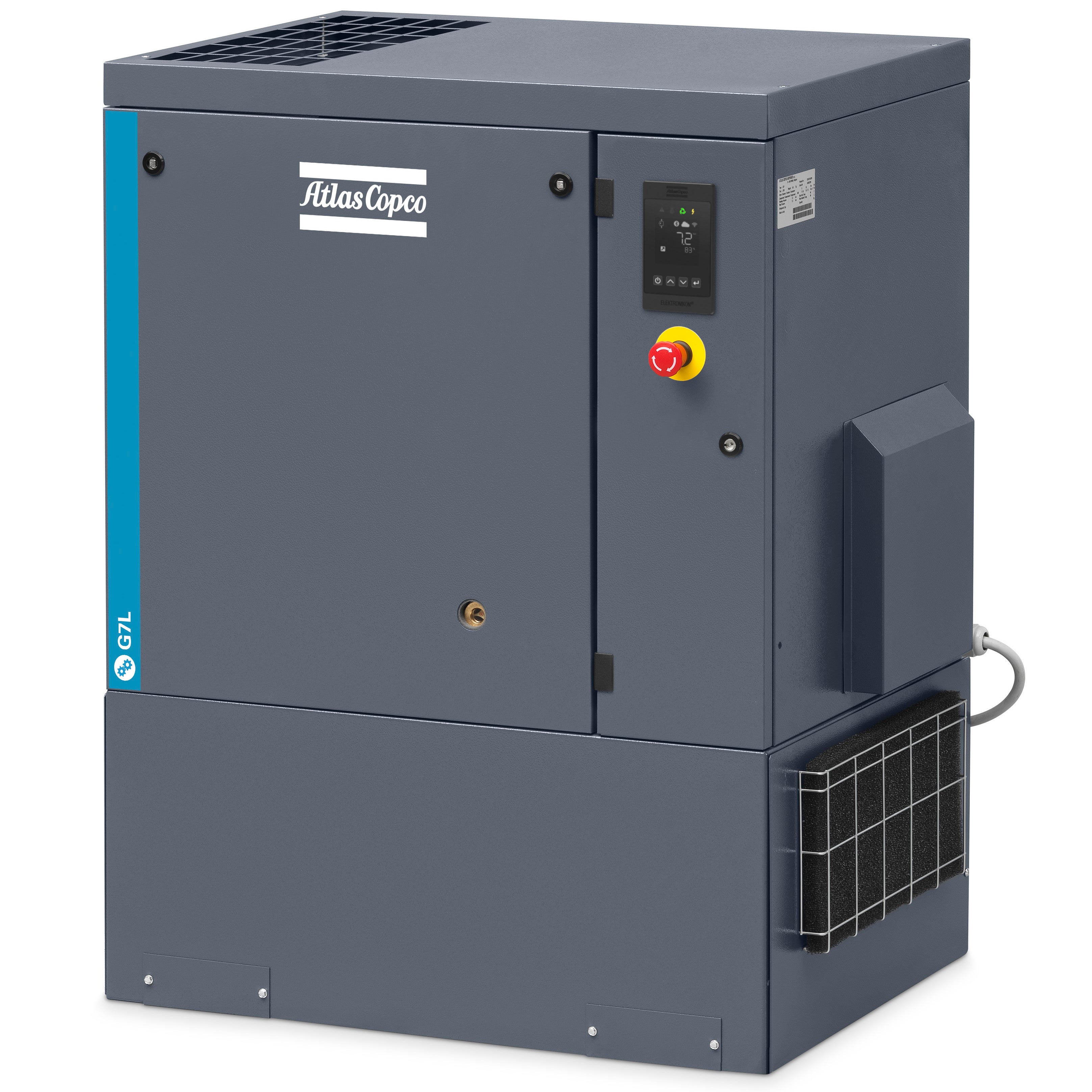G7L-15 Series Rotary Screw Air Compressor By Atlas Copco