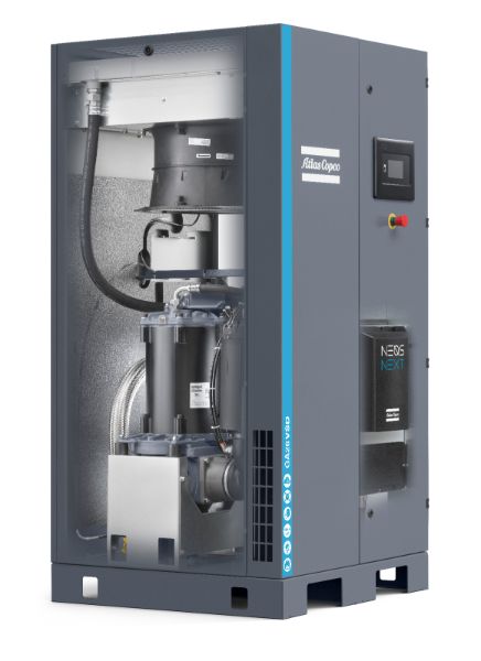 GA22-37VSD Variable Speed Rotary Screw Air Compressor By Atlas Copco